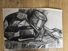 Lot de dessins Académie Nature Morte Art Deco Cubisme Michel Pissaro