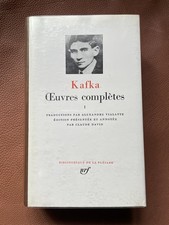 Livre La Pléiade Kafka