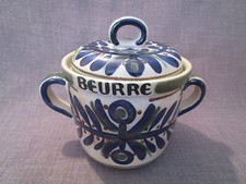 pot a beurre en faience de