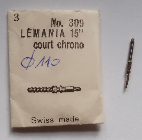 Lemania court chrono - chrono,