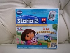 DORA L'EXPLORATRICE A LA RESCOUSSE Jeu STORIO 2 VTECH complet version française
