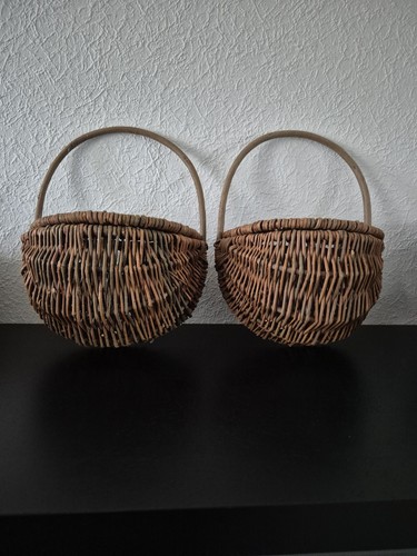 Anciens paniers sacs - sacs, osier