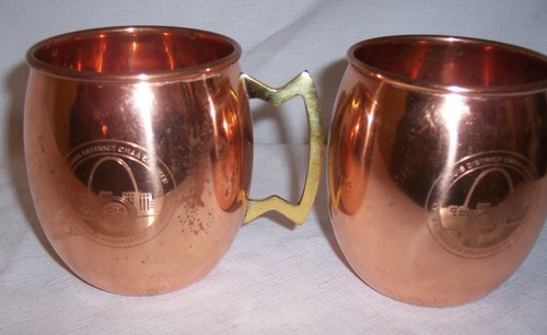 Copper beer mug cup - beer, with