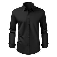 VEVOR Chemise Boutonnée Homme
