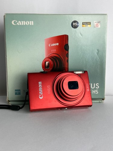 Canon ixus 125 red 1mp - canon,