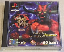 ADVANCED DUNGEONS & DRAGONS IRON & BLOOD WARRIORS OF SONY PS1 PLAYSTATION 1
