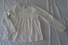 Blouse blanche pour filles, Okaïdi, 8 ans (128 cm)
