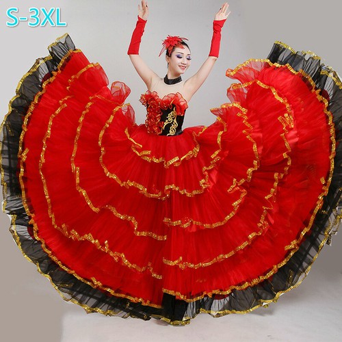 Femmes ruche couche robe danse - couche,