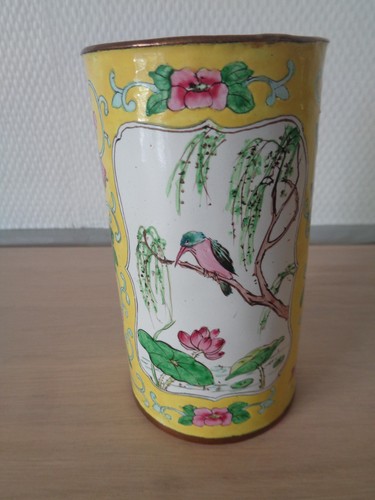 Pot pinceau cuivre - pot,