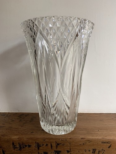 Grand vase cristal - -, val