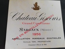 etiquette vin Château