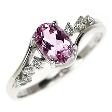 Bague neuve en diamant topaze