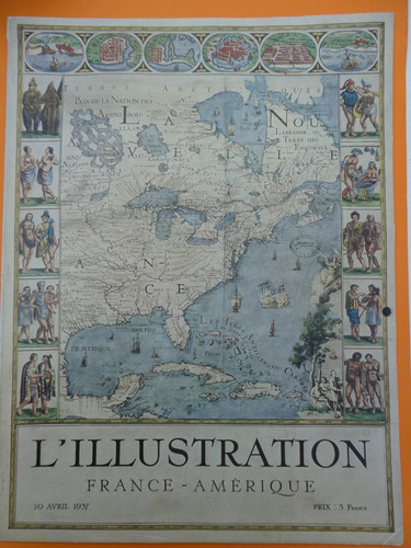 Illustration france amerique - l'illustration,
