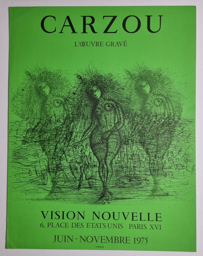 Affiche originale carzou - originale,