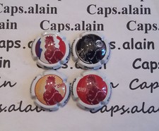 4 BELLES CAPSULES CHAMPAGNE BOUZY REF N°30 A 30c NEWS