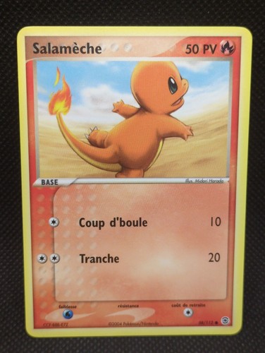 Carte pokemon salameche bloc - salameche,