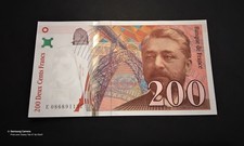 Billet De Banque  200fr Eiffel NEUF Jamais Circulé Très Craquant Aucun Epinglage
