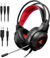 Casque Gamer Gaming Jeu Stereo PC Playstation 4 5 Xbox One Serie X S Nintendo