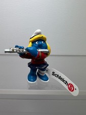 Figurine schtroumpfs musicien fille flute 20487