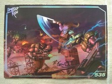 Limited Run trading card 