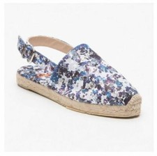 Castaner Espadrilles 39 Pita blanc et violet NEUF 105€ Castañer
