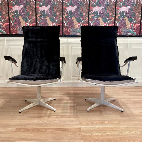Ensemble fauteuils métal - de,