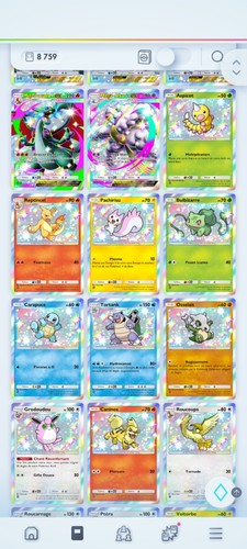 Compte pokemon tcg - pokemon, pocket