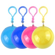 Lot de 4 ponchos de pluie pour