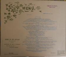 Lot de 3 Menus ferme du pre