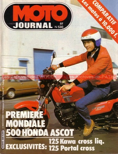Moto journal 530 honda - moto,