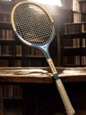 Raquette de tennis Dunlop vintage ancienne rétro collectionneur occasion