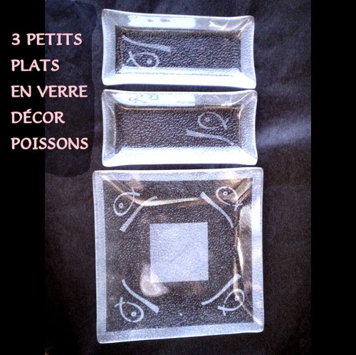 Petits plats verre neufs - en,