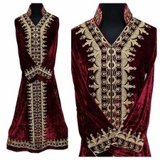 Robe maxi longue velours - maxi,