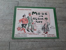 mode in germany Radiguet Arnac ligue contre le mauvais goût anglo-français 1914