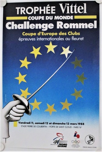Affiche fleuret challenge - affiche,