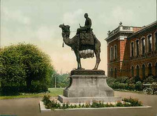 Chatham. New Brompton. The Gordon Memorial.  vintage photochrom from Photochrom 