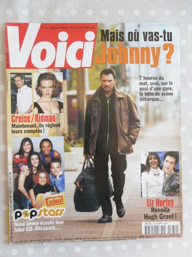 Voici 732 johnny hallyday - n°,