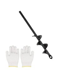 Jardin Foreuse Foret hélicoïdal de Jardinage Mèche Jardin Tarière pour Plante...