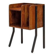 Table d'appoint Flow manguier 41x30x60cm