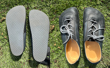 Black SNEAKERS Luks Barefoot - 43 WideFit