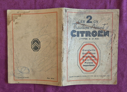 Citroen type a et au - a,