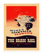 Affiche de bar vintage art