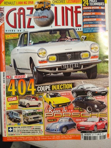 Gazoline 247 peugeot 404 coupe - gazoline,