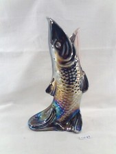 vase en forme de poisson en porcelaine de Limoges H: 18 cm (CG71)