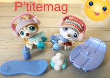 Lot 2 Petshop chiens Husky