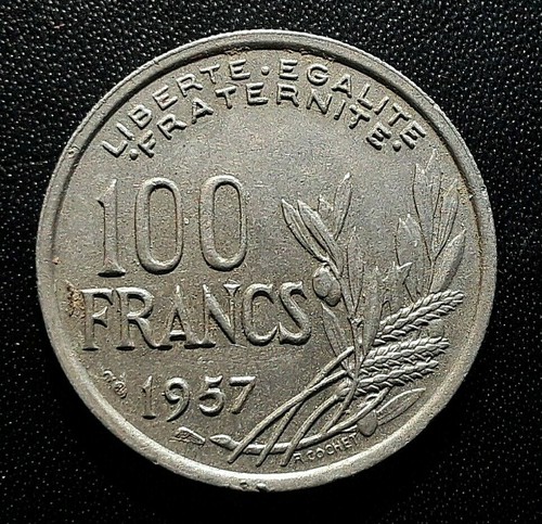 100 francs cochet 1957 - francs,