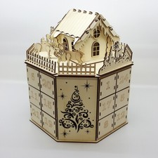 Calendrier de l'Avent en Bois