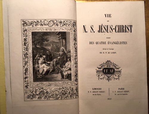 1839 vie jesus christ - 1839, n.s.