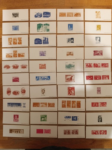 France gravures timbres poste