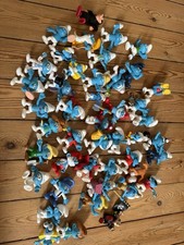 Lot de 45 Figurines Schtroumpfs – Très Bon État, Collection à Saisir !